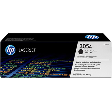 HP CNHPCE410A 305A Black Cartridge (2,200 pages)
